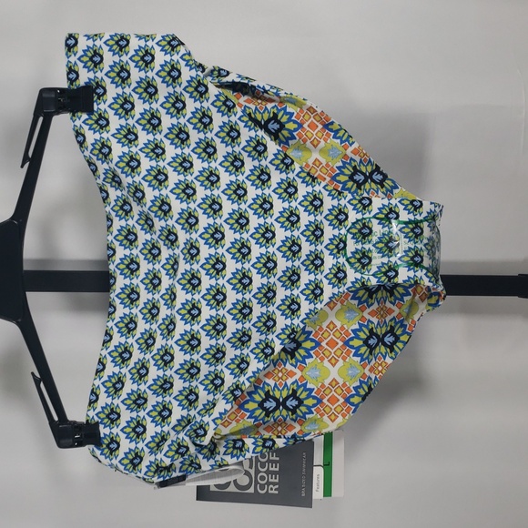 Coco Reef Verso High Waist Reversible Bikini Bottom - Grecian Tile - SZ L - NWT‎ - Picture 8 of 11